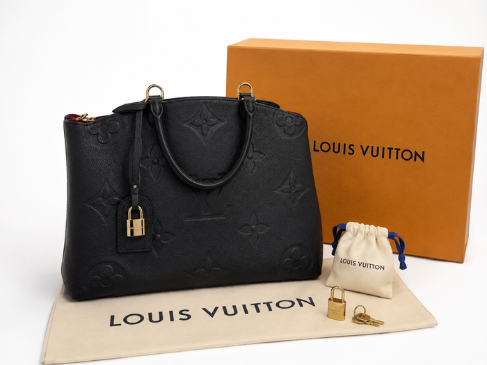 Louis Vuitton Grand Palais MM Monogram Empreinte Nera